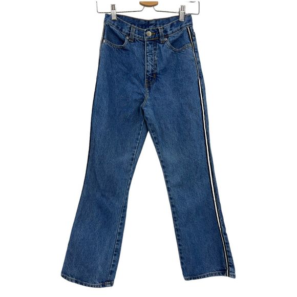 Girls Vintage Jeans Size 14 Gitano 1980's High Waisted - Picture 2 of 7